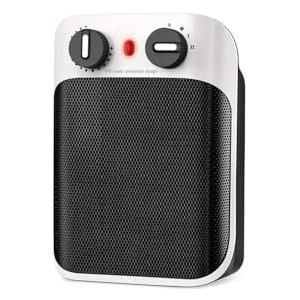 Avilia Termoventilatore Verticale 1800W per un Riscaldamento Rapido nelle Giornate più Fredde - Comodo Termostato Regolabile per un Controllo Preciso della Temperatura - Sistema di Sicurezza Integrato