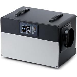 Katenpo Deumidificatore Industriale Professionale Intelligente: 90L/Giorno Scarico Continuo Antimuffa per Grandi Ambienti fino a 200㎡Portatile per Casa Stanza Hotel Magazzini Cantine Garage