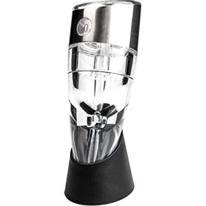 DM soluzioni ICT Mini decanter istantaneo, areatore per qualsiasi tipo di vino con flusso di aerazione regolabile, permette di ossigenare rapidamente il vino