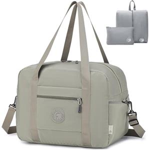 SPAHER Borsone da Viaggio 40x30x25 Eurowings Bagaglio a Mano Borsa da Viaggio Cabina Palestra Sportiva Donna Uomo Pieghevole 30L Borsa a Mano FitnessTravel Duffle Bag