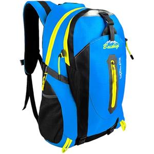 OcioDual Zaino Trekking 30 Litri Blu, Zaino Montagna Leggero Impermeabile Pieghevole, Zaini Campeggio, Escursionismo, Attraversamenti, Backcountry, Walking, Sport