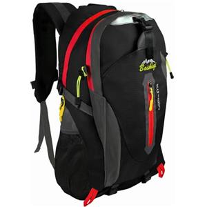 OcioDual Zaino Trekking 30 Litri Nero, Zaino Montagna Leggero Impermeabile Pieghevole, Zaini Campeggio, Escursionismo, Attraversamenti, Backcountry, Walking, Sport