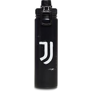 Seven Borraccia Termica Juventus - 500 ML - Acciaio Inossidabile Interno Esterno - Mantenimento Temperatura 12h Calde, 24h Fredde - Scuola, Tempo Libero, Nero III
