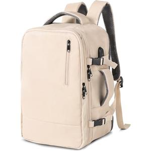 TANTOMI Zaino per bagaglio a mano, zaino a mano, aeroplano, 43 x 30 x 20, zaino da viaggio, bagaglio a mano, borsa per computer portatile, design multitascabile, adatto con scomparto per scarpe