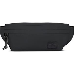 JOHNNY URBAN Marsupio Donna e Uomo Nero - Tom - Cintura Borsa a Tracolla per Festival e Sport - Piccolo Bum Bag Borsellino da Viaggio - Idrorepellente