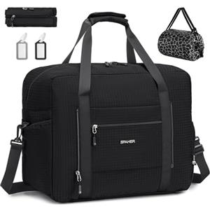 SPAHER Borsone da Viaggio Easyjet 45x36x20 Bagaglio a Mano Borsone Palestra Sportiva Grande 30L Donna Uomo Impermeabile Borsa da Viaggio Piscina Fitness Travel Duffel Cabin Bag