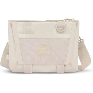 Johnny Urban Marsupio Petto Uomo e Donna Beige - Avery - 2-in-1 Borsello e Marsupio Tattico - Chest Bag per Città, Bicicletta, Viaggi, Festival - Idrorepellente