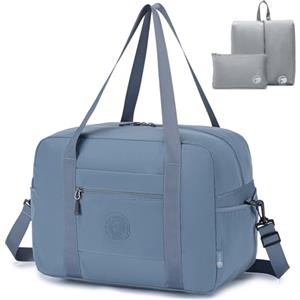 SPAHER Borsone da Viaggio 40x30x25 Eurowings Bagaglio a Mano Borsa da Viaggio Cabina Palestra Sportiva Donna Uomo Pieghevole 30L Borsa a Mano FitnessTravel Duffle Bag