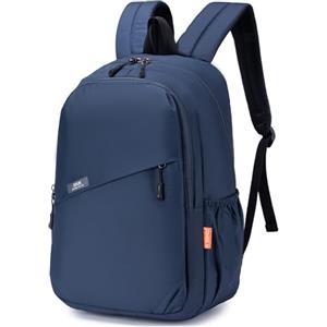 BAGZY Zaino 40x30x15 ITA Airways Bagaglio a Mano 40x15x30 British Airways Antifurto Zainetto da Viaggio Aereo Piccolo Borsa Da Cabina Impermeabile Zaini Classico per College Scuola Donna Uomo Blu