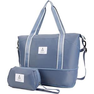Arxus Borsone da Viaggio Grande, Borsa da Viaggio per il Fine Settimana Espandibile Impermeabile da Donna, Borsa da Trasporto per Sport da Palestra in Aereo