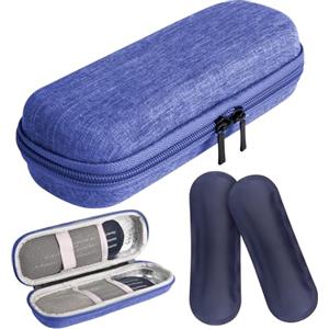 ACWOO Borsa Termica per Insulina, Porta insulina Termico da Viaggio, Custodia Termica per Insulina con 2 Impacchi di Ghiaccio, Frigorifero Portatile per Diabetici per Diabete Siringhe, L'insulina