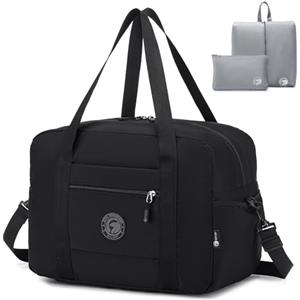 SPAHER Borsone da Viaggio 40x30x25 Eurowings Bagaglio a Mano Borsa da Viaggio Cabina Palestra Sportiva Donna Uomo Pieghevole 30L Borsa a Mano FitnessTravel Duffle Bag