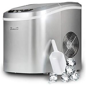 TRINITI MACCHINA PER CUBETTI DI GHIACCIO FABBRICATORE TRINITI 15 KG IN 24H ICE MAKER