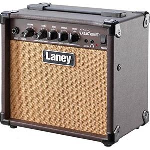 Laney LA15C Acoustico AMP-AMP COMBO da 15 W con effetto coro, interruttore a forma, ingresso AUX, cuffie e 2-banda-amplificatore compatto per chitarre elettro-acustiche e pratica domestica-marrone