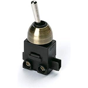 ORION LIGHTSTYLE incasso interruttore a levetta interruttore on/off/Off 250 V luci 1polig 2 (1) a LS 2 Oro Argento Antico lampade lampade da tavolo lampade da parete