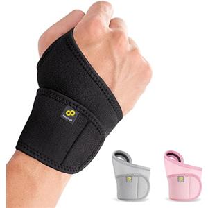 Bracoo Tutore Polso per Tendinite, Polsiera per Tendinite Polso, Ortopedica, Supporto Tunnel Carpale, Destro e Sinistro, WS10