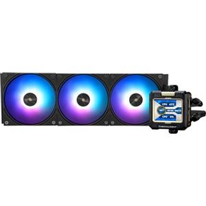 Thermalright FW 360 - Raffreddamento ad acqua ARGB con 3 ventole PWM, risoluzione IPS 320 x 240 schermo LCD, raffreddamento CPU liquido per raffreddamento AMD/Intel PC Aio: AM4/AM5/LGA1700/1851