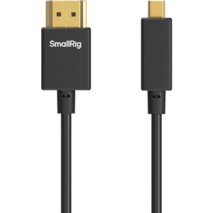 SMALLRIG Cavo D ad A per HDMI 100 cm, Ultra Sottile e Flessibile, Alta Velocità 4K 60 Hz HDR per HDMI 2.0, per Sony, per FUJIFILM - 4795