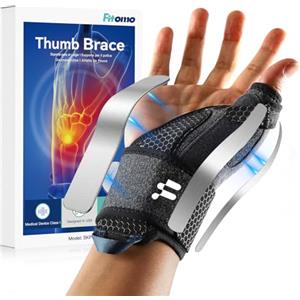 Fitomo Tutore Pollice, Tutore Tunnel Carpale 2 in 1 per Tenosinovite di De Quervains, Artrite, dito a Scatto, Tendinite, Sollievo dal Dolore del Tunnel Carpale e Distorsione del Pollice
