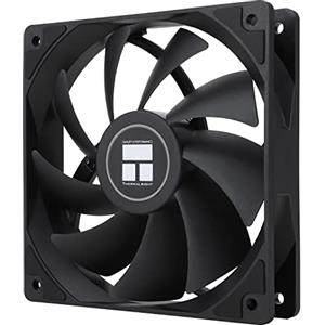 Thermalright TL-C12C Ventola CPU di raffreddamento del case da 120 mm, per computer silenziosa PWM a 4 pin con cuscinetto S-FDB incluso, fino a 1550 RPM
