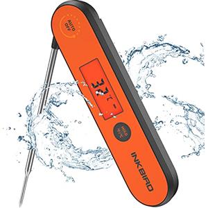 INKBIRD IHT-1P Termometro Cucina Digitale Ultrarapido Professionale 3s Termometro a Termocoppia a Lettura Istantanea per Cottura Alimenti Latte(-50°C ~ 300°C)