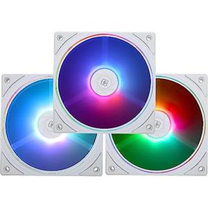 Thermalright Ventola per CPU Thermalright TL-S12W-S 120 mm, Ventola per Case ARGB, Connettore PWM a 4 Pin, Ventola da Computer Silenziosa con Cuscinetto S-FDB, Ventola di Raffreddamento fino a 1500RPM (Confezione