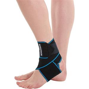 Bodyprox Tutore per caviglia a compressione regolabile, ideale come protezione durante lo sport, taglia unica, unisex