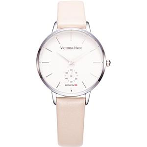 VICTORIA HYDE Orologio Analogico Quarzo Donna Cinturino In Vera Pelle Impermeabile
