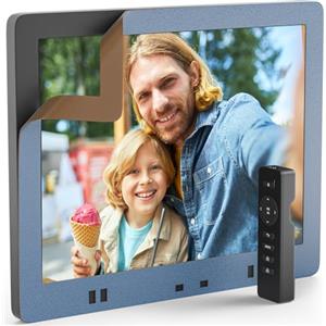 Pix Star Pix-Star - Cornice per foto digitale da 15, colore: Blu