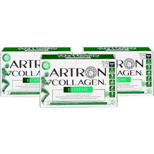 GOLD COLLAGEN Artron Collagen Extreme - Integratore Difese Immunitarie e Supporto Muscolare, Ossa, Articolazioni e Cartilagine Liquido per Formazione Collagene con Vitamina D C B E, 3 Pack 10x50 ml