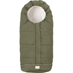 Nuvita 9545 Junior City | Sacco Universale per Passeggino | Perfetto per Bambini da 6 a 36 Mesi (100 cm) | Tessuto Vellutato e Massimo Comfort per il Tuo Bambino fino a -10°C | Verde Salvia