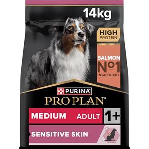 Purina Pro Plan Optiderma Medium Adult Crocchette per Cane con Salmone 14kg