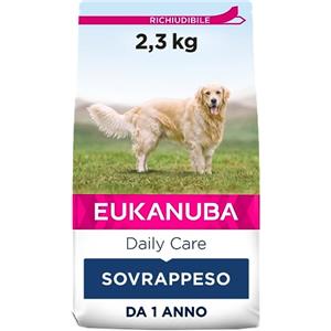 Eukanuba Daily Care Alimento Secco per Cani Adulti in Sovrappeso e Sterilizzati, 2,3 kg