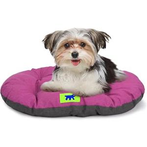 Ferplast Cuccia Cane Relax, Cuscino per cani di taglia piccola, Cuccia Gatto, Tappetino per cucce e auto -Lavabile - in Cotone con Soffice Imbottitura, 43 x 30 cm. Viola