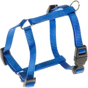 Ferplast Pettorina Cane Taglia Piccola CHAMPION XS, Pettorina Gatto Regolabile in 3 Punti, Facile da Indossare, Torace 25-38 cm. Blu