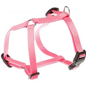 Ferplast Pettorina Cane Taglia Piccola CHAMPION XS, Pettorina Gatto Regolabile in 3 Punti, Facile da Indossare, Torace 25-38 cm. Rosa
