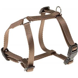 Ferplast Pettorina Cane Taglia Piccola CHAMPION XS, Pettorina Gatto Regolabile in 3 Punti, Facile da Indossare, Torace 25-38 cm. Marrone