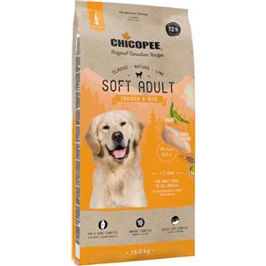 Chicopee CNL Soft Adult Chicken & Rice Mangime secco per cani | by Bosch | Alimenti per cani | Ricetta canadese | Made in Germany | Un marchio di alimenti per animali Bosch