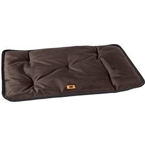 Ferplast Cuccia Cane e Gatto Antigraffio e Impermeabile, Tessuto Tecnico Resistente Tech, JOLLY Taglia Piccola, Materassino Lavabile a Mano a 30°, 57 x 38 x 3,5 cm, Marrone