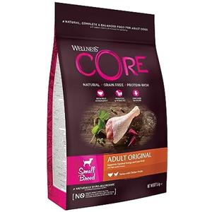 Wellness CORE Original 5 kg, Pollo/Tacchino - Crocchette Per Cani Piccoli, Senza cereali, Naturale, Ipoallergenico, Ricco di Proteine, Alto Contenuto di Carne, Supporta Anche Fianchi e Articolazioni