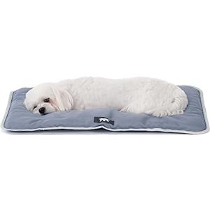 Ferplast Cuccia Cane e Gatto Antigraffio e Impermeabile, Tessuto Tecnico Resistente Tech, JOLLY Taglia Piccola, Materassino Lavabile a Mano a 30°, 57 x 38 x 3,5 cm, Grigio