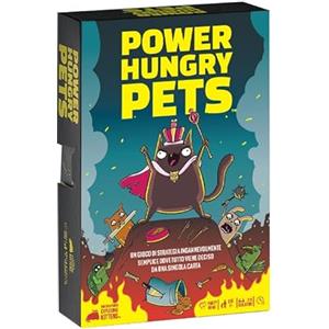 Asmodee, Power Hungry Pets, Gioco da Tavolo, 2-6 Giocatori, 7+ Anni, Edizione in Italiano