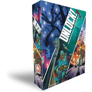 Asmodee: Unlock! Supernatural Adventures, Gioco da Tavolo di Enigmi; 10+ Anni, 1-6 Giocatori, Edizione in Italiano
