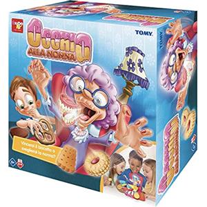Rocco Giocattoli - Occhio alla Nonna, Gioco da tavolo per bambini dai 5 anni in su, Gioco da 2 a 4 giocatori