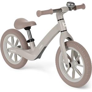 Kikka Boo KikkaBoo Bicicletta Senza Pedali 3 Anni LANSER, Bici Senza Pedali 3-6 Anni, Pronta All'uso, Facile da Guidare e Trasportare, Aiuta l'equilibrio, Cresce Con il Bambino, Beige