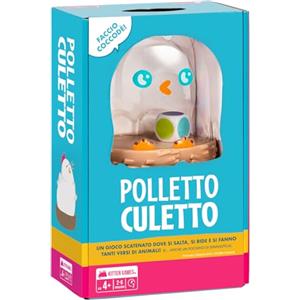 Asmodee Polletto Culetto, Un Gioco da Tavolo di Exploding Kittens, 4+ Anni, 2-6 Giocatori, Edizione in Italiano