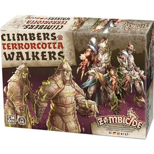 CMON Asmodee Zombicide White Death, Climbers & Terrorcotta Walkers Pack, Espansione Gioco da Tavolo, 14+ Anni, 1-6 Giocatori, Edizione in Italiano