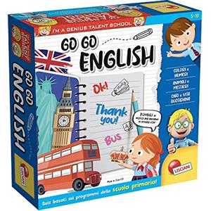 Liscianigiochi I'm a Genius TS Go English, Multicolore, 100514