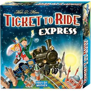 Asmodee Ticket To Ride Express, Gioco da Tavolo, 2-4 Giocatori, 8+ Anni, Edizione in Italiano, ESCLUSIVA AMAZON