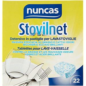 Nuncas Stovilnet - Detersivo in Pastiglie Lavastoviglie - 22 Pezzi